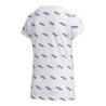 Camiseta de Manga Corta Infantil Adidas Sportswear Blanco