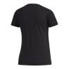 Camiseta de Manga Corta Mujer Adidas  Boxed Como Graphic Negro