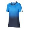 Camiseta de Fútbol de Manga Corta para Niños Nike  Dri-FIT Academy Azul