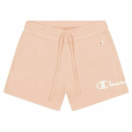 Pantalones Cortos Deportivos para Mujer Champion Drawcord Pocket W Rosa