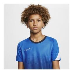 Camiseta de Fútbol de Manga Corta para Niños Nike  Dri-FIT Academy Azul