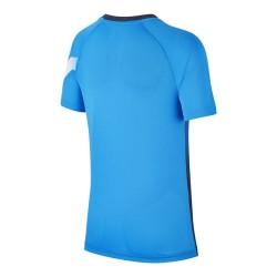 Camiseta de Fútbol de Manga Corta para Niños Nike  Dri-FIT Academy Azul