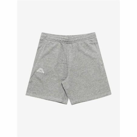 Pantalones Cortos Deportivos para Hombre Kappa Gris