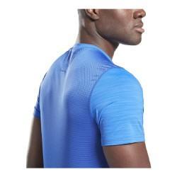 Camiseta de Manga Corta Hombre Reebok Workout Ready Activchill Azul