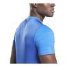 Camiseta de Manga Corta Hombre Reebok Workout Ready Activchill Azul