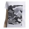 Camiseta de Manga Corta Mujer Adidas Boxed Camo Blanco