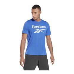 Camiseta de Manga Corta Hombre Reebok Workout Ready Supremium Azul