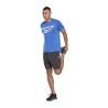 Camiseta de Manga Corta Hombre Reebok Workout Ready Supremium Azul