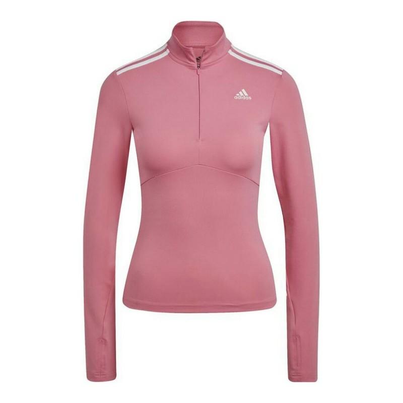 Camiseta de Manga Larga Mujer Adidas 3/4 Hyperglam W Rosa