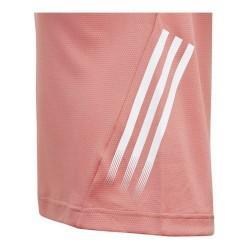 Camiseta de Manga Corta Infantil Adidas Aeroready Salmón