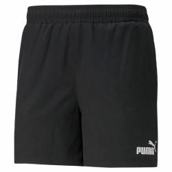 Pantalón para Adultos Puma ESS+ Tape Negro Hombre