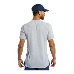 Camiseta de Manga Corta Hombre Reebok Workout Ready Supremium Gris