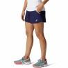 Pantalones Cortos Deportivos para Mujer Asics Court Azul oscuro