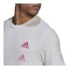 Camiseta de Manga Corta Hombre Adidas Essentials Gradient Blanco