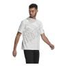 Camiseta de Manga Corta Hombre Adidas Giant Logo Blanco