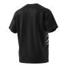 Camiseta de Manga Corta Hombre Adidas Giant Logo Negro