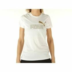 Camiseta de Manga Corta Mujer Puma Graphic Tee Blanco