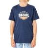 Camiseta de Manga Corta Infantil Rip Curl Filler Tee B Azul