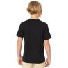 Camiseta de Manga Corta Infantil Rip Curl Corp Icon B Negro