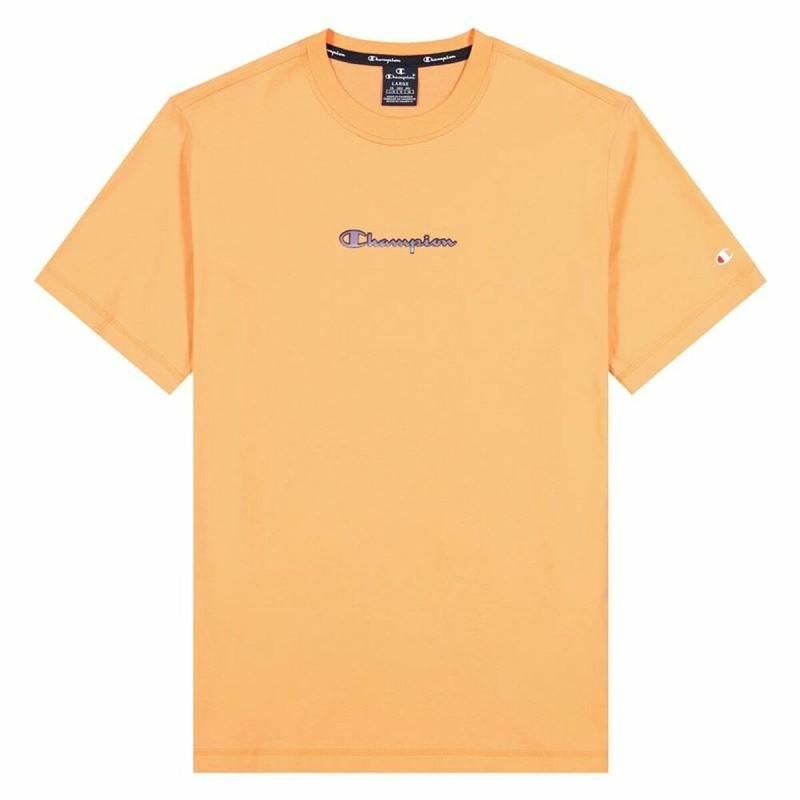 Camiseta de Manga Corta Champion Crewneck M Naranja