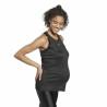 Camiseta de Tirantes Mujer Reebok Studio Maternity Restorative Negro