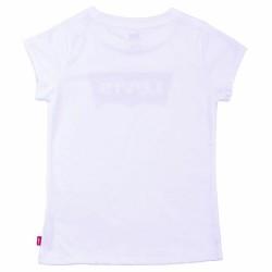 Camiseta de Manga Corta Infantil Levi's Batwing B Blanco