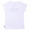 Camiseta de Manga Corta Infantil Levi's Batwing B Blanco