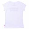 Camiseta de Manga Corta Infantil Levi's Batwing B Blanco