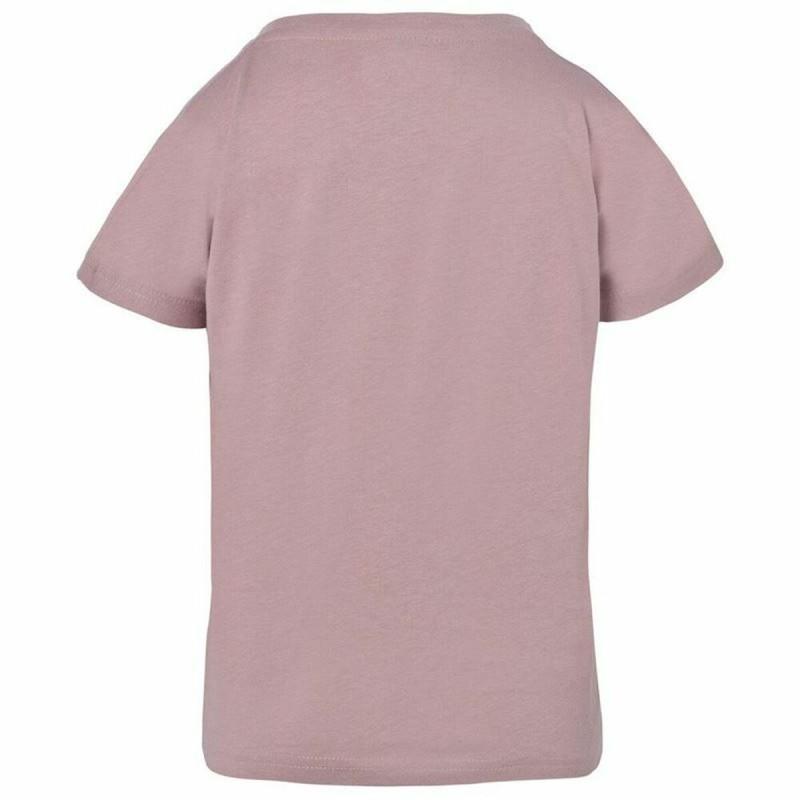 Camiseta de Manga Corta Infantil Kappa Quissy Kid Jr Rosa