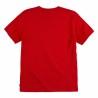 Camiseta de Manga Corta Infantil Levi's Batwing B Rojo