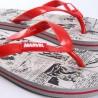 Chanclas para Hombre Marvel Gris Rojo