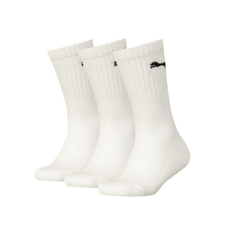 Calcetines Deportivos Puma 100000965 002 Blanco Infantil (3 uds)