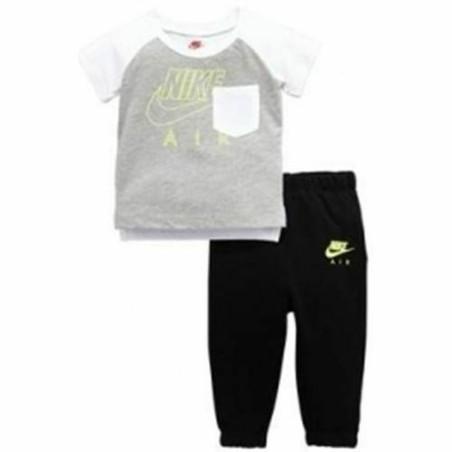 Conjunto Deportivo para Bebé 952-023 Nike Gris