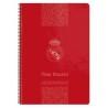 Libreta de Anillas Real Madrid C.F. 511957066 Rojo A4