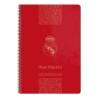 Libreta de Anillas Real Madrid C.F. 511957066 Rojo A4