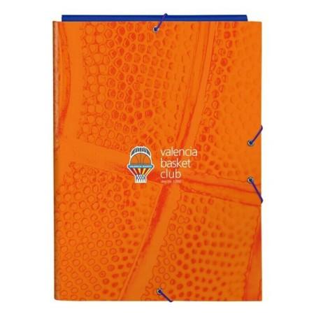 Carpeta Valencia Basket M068 Azul Naranja A4