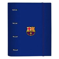 Carpeta de anillas F.C. Barcelona 512029666 Granate Azul marino (27 x 32 x 3.5 cm)