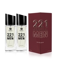 PERFUME DE EQUIVALENCIA PARA HOMBRE 221 SENSUAL MEN 2X50 ML