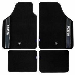 Set de Alfombrillas para Coche Sparco Strada 2012 B Universal Negro (4 pcs)