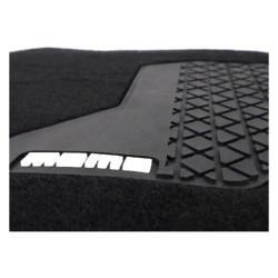 Alfombrilla para Coche Momo MOMLCM012BW Universal Negro Blanco