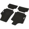 Set de Alfombrillas para Coche FORMULA 1 CM480 Negro/Blanco 4 uds