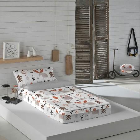 Saco Nórdico con Relleno Icehome Wild Forest (Cama de 90) (90 x 190/200 cm)