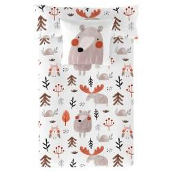 Funda Nórdica Icehome Wild Forest Cama de 80/90 (150 x 220 cm)