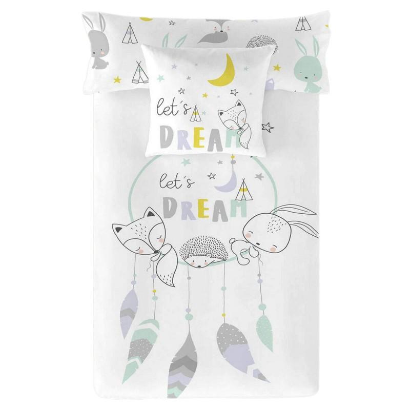 Funda Nórdica Cool Kids Let'S Dream Reversible (180 x 220 cm) (Cama de 105/110)