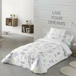 Funda Nórdica Cool Kids Let'S Dream Reversible (180 x 220 cm) (Cama de 105/110)