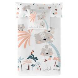 Funda Nórdica Cool Kids Wild And Free Reversible Cama de 80/90 (150 x 220 cm)