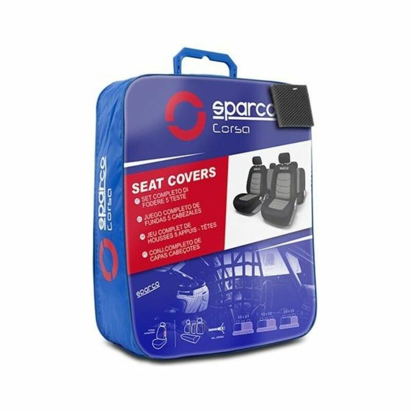 Fundas para Asientos de Coche Sparco S-Line Universal (11 pcs)