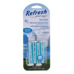 Ambientador para Coche California Scents Vent Sticks Fresh Linen (2 uds)