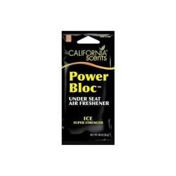 Ambientador para Coche California Scents Power Bloc Ice