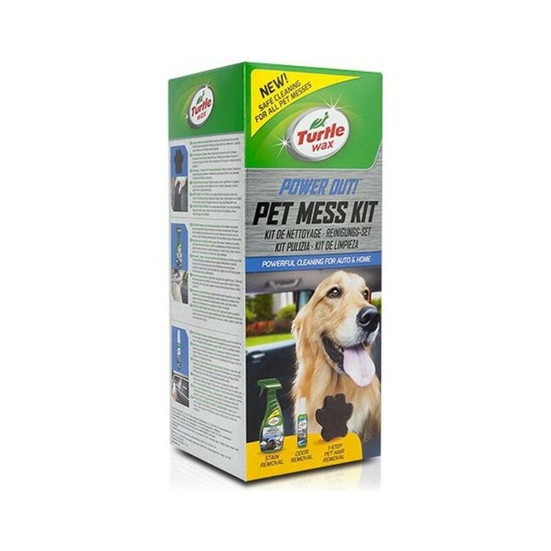 Kit limpiador Turtle Wax TW53055 Power Out Pet Mess (3 pcs)